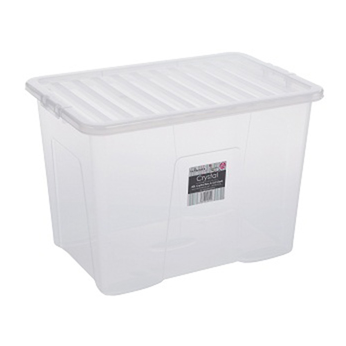 (image for) CRYSTAL STORAGE BOX+LID CLEAR