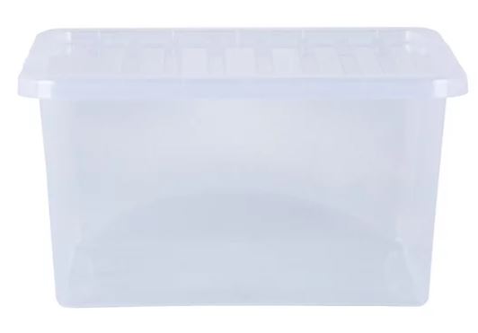 (image for) CRYSTAL STORAGE BOX+LID CLEAR