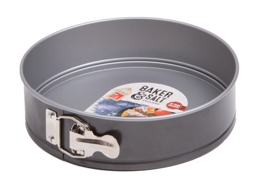 (image for) BAKER&SALT CAKE TIN SPRING FORM N/STICK