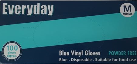 (image for) EVERYDAY BLUE GLOVES POWDERFRE