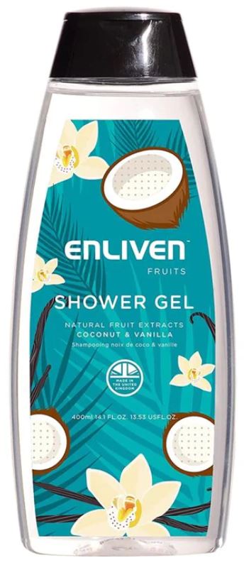 (image for) ENLIVEN SHOWER GEL COCONUT&VANILLA - 500ML