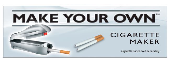 (image for) MAKE YOUR OWN CIGS MACHINE