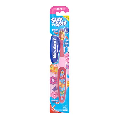 (image for) WISDOM STEP BY STEP 6+ YEARS TOOTHBRUSH SOFT