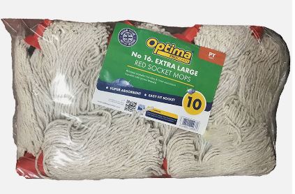 (image for) OPTIMA SOCKET MOPS PLASTIC RED