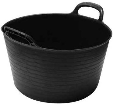 (image for) KINGFISHER BLACK FLEXI TUB