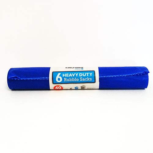 (image for) KINGFISHER HEAVY DUTY RUBBLE SACKS 6S