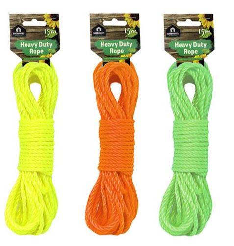 (image for) KINGFISHER POLYPROPYLENE ROPE 15M