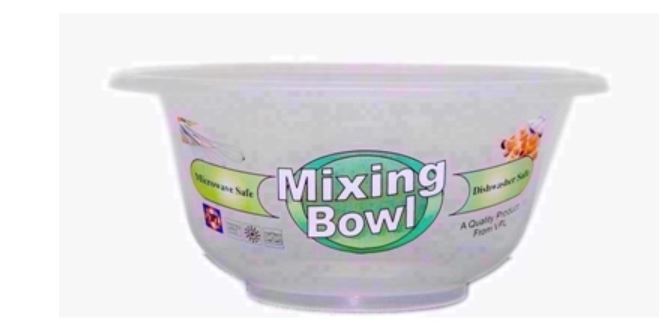 (image for) VPL PLASTIC CLEAR MIXING BOWL