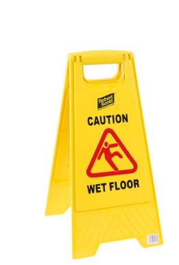 (image for) WET FLOOR SIGN