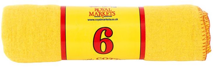 (image for) Royal Markets Catering Yellow Dusters Roll- 6S