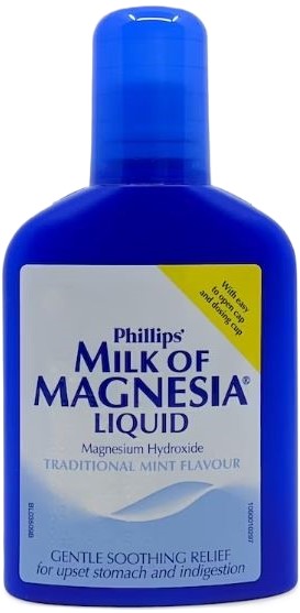 (image for) MILK OF MAGNESIA LIQUID MINT - 200ML