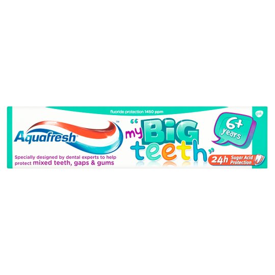 (image for) AQUAFRESH T/PASTE BIG TEETH