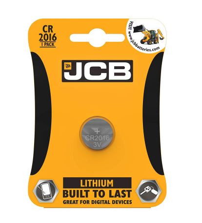 (image for) JCB LITHIUM CR2016 COIN CELL