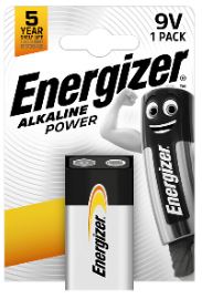 (image for) ENERGIZER 9V-6LR61 ALKALINE