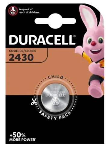 (image for) DURACELL CR2430 LITHIU BATTERY