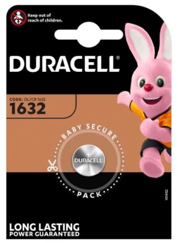 (image for) DURACELL CR1632 LITHIU BATTERY