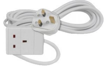(image for) POWER PLUS 1 WAY EXTENSION LEAD - 5M