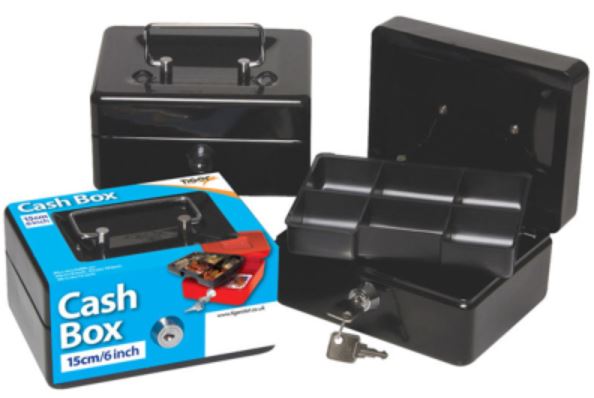 (image for) Tiger Cash Box +2 KEYS META ASSORTED - 15cm/6\"\"