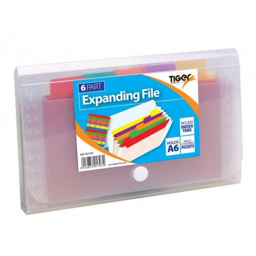 (image for) Tiger Expanding File 6PART- A6