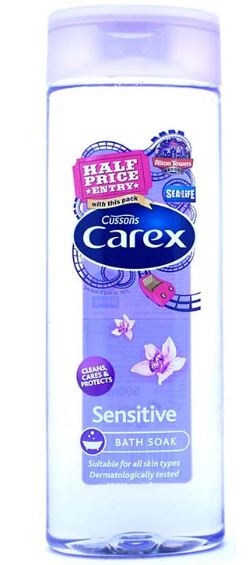 (image for) CAREX BATH SENSITIVE