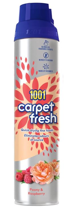 (image for) 1001 CARPET FRESH PEONY & RASPBERRY - 300ML
