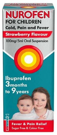 (image for) NUROFEN CHILDREN LIQ PAIN&FEV