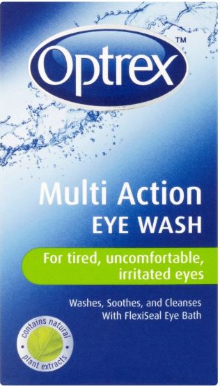 (image for) OPTREX EYE WASH - MULTI ACTION - 100ML