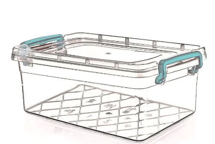 (image for) STORAGE BOX+LID CLEAR MAXI NO3