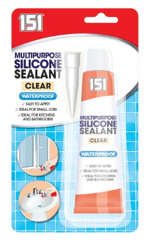 (image for) SILICONE SEALANT M/PURP CLEAR