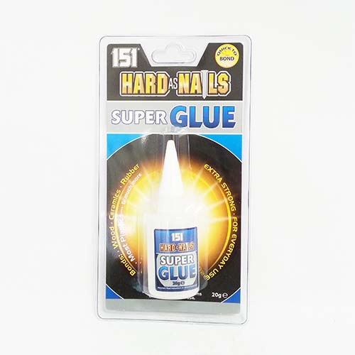 (image for) 151 HARD AS NAIL SUPER GLUE 20G