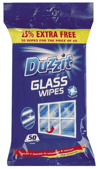 (image for) DUZZIT WIPES GLASS 50S