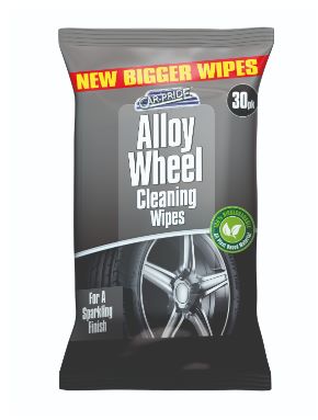 (image for) CAR-PRIDE ALLOY WHEEL CLEANING WIPES -30S