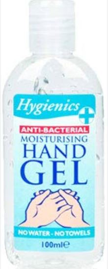 (image for) HYGIENICS ANTI-BACTERIAL HAND GEL - 100ML
