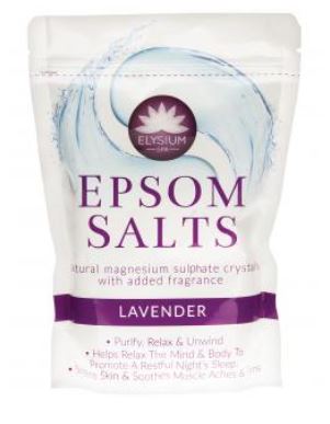 (image for) LAVENDER EPSOM BATH SALT -450G