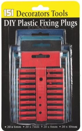 (image for) DIY PLASTIC FIXING PLUGS