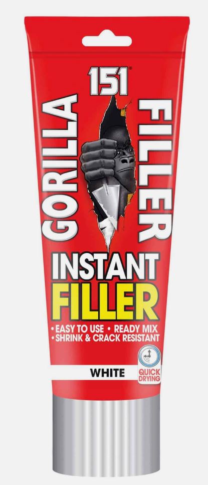 (image for) GORILLA INSTANTFILLER WHITE-300G