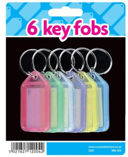 (image for) COUNTY KEY FOBS - 6S