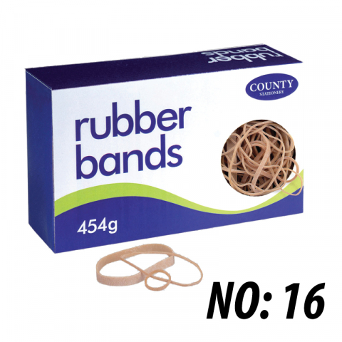 (image for) COUNTY RUBBER BANDS NO.18 - 454G