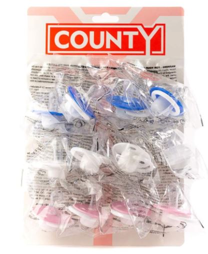 (image for) COUNTY BABY SOOTHERS ASSORTED