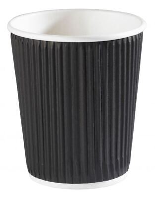 (image for) GG RIPPLE PAPER CUP BLACK 25S