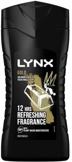 (image for) LYNX SHOWER GEL GOLD - 225ML