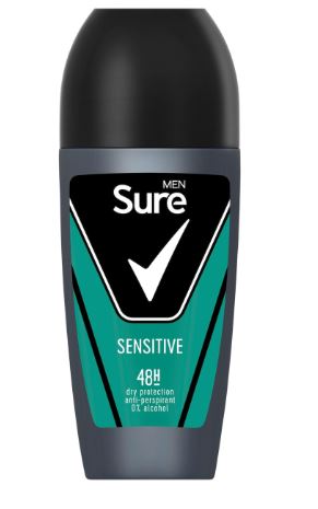 (image for) SURE ROLL ON FOR MEN SENSITIVE - 50ML
