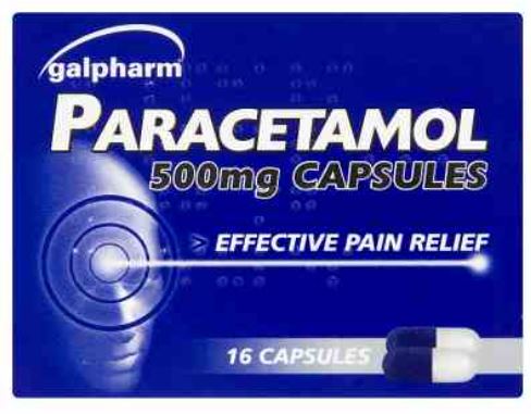 (image for) PARACETAMOL CAPSULES GALPHARM