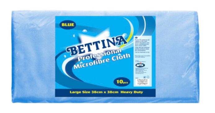 (image for) TONKIT PROFESSIONAL MICROFIBRE CLOTHS BLUE - 10S