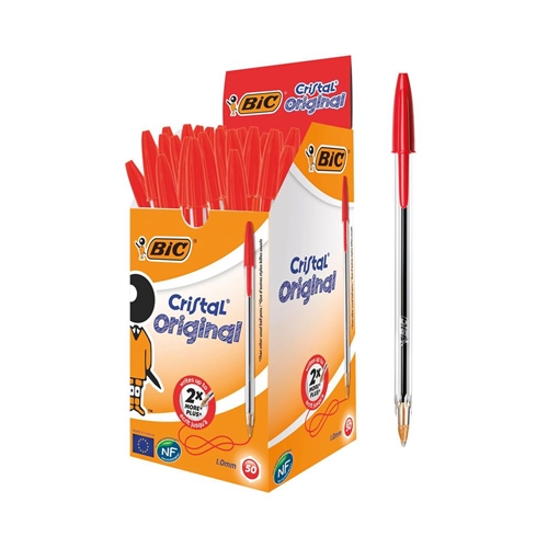 (image for) BIC CRYSTAL PEN RED