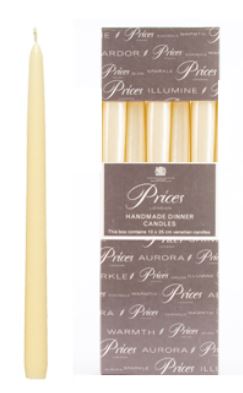 (image for) PRI DINNER CANDLE IVORY 25CM