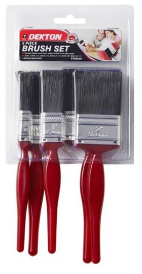 (image for) DEKTON PAINT BRUSH SET - 5S