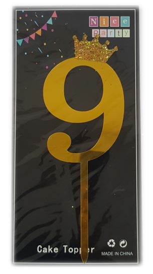 (image for) CAKE TOPPER 9TH B/DAY