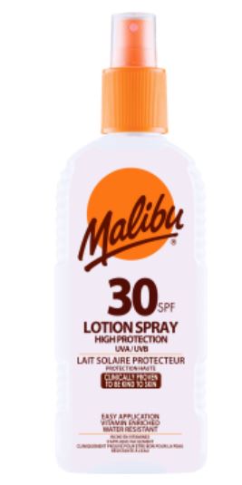 (image for) MALIBU SUN LOTION SPRAY SPF30 - 200ML