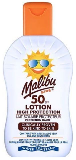 (image for) MALIBU KIDS SUN LOTION SPF 50 - 200ML